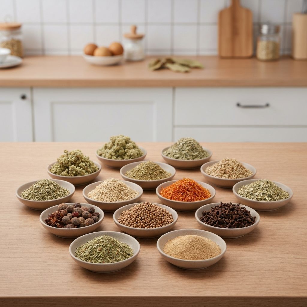 Herbs and spices